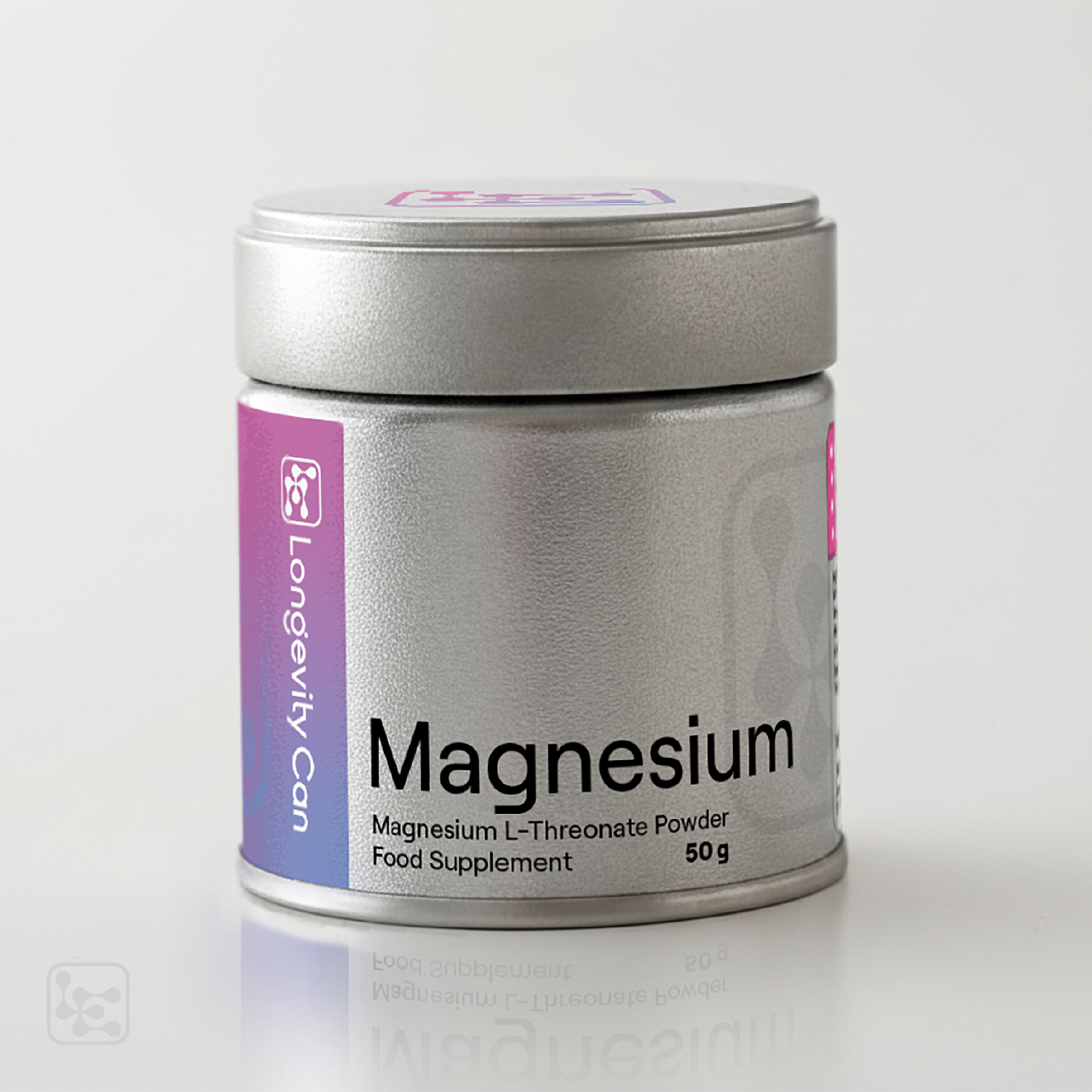 Magnesium L-Threonate Powder 50g | Magnesium for Cognitive and Nervous System Support