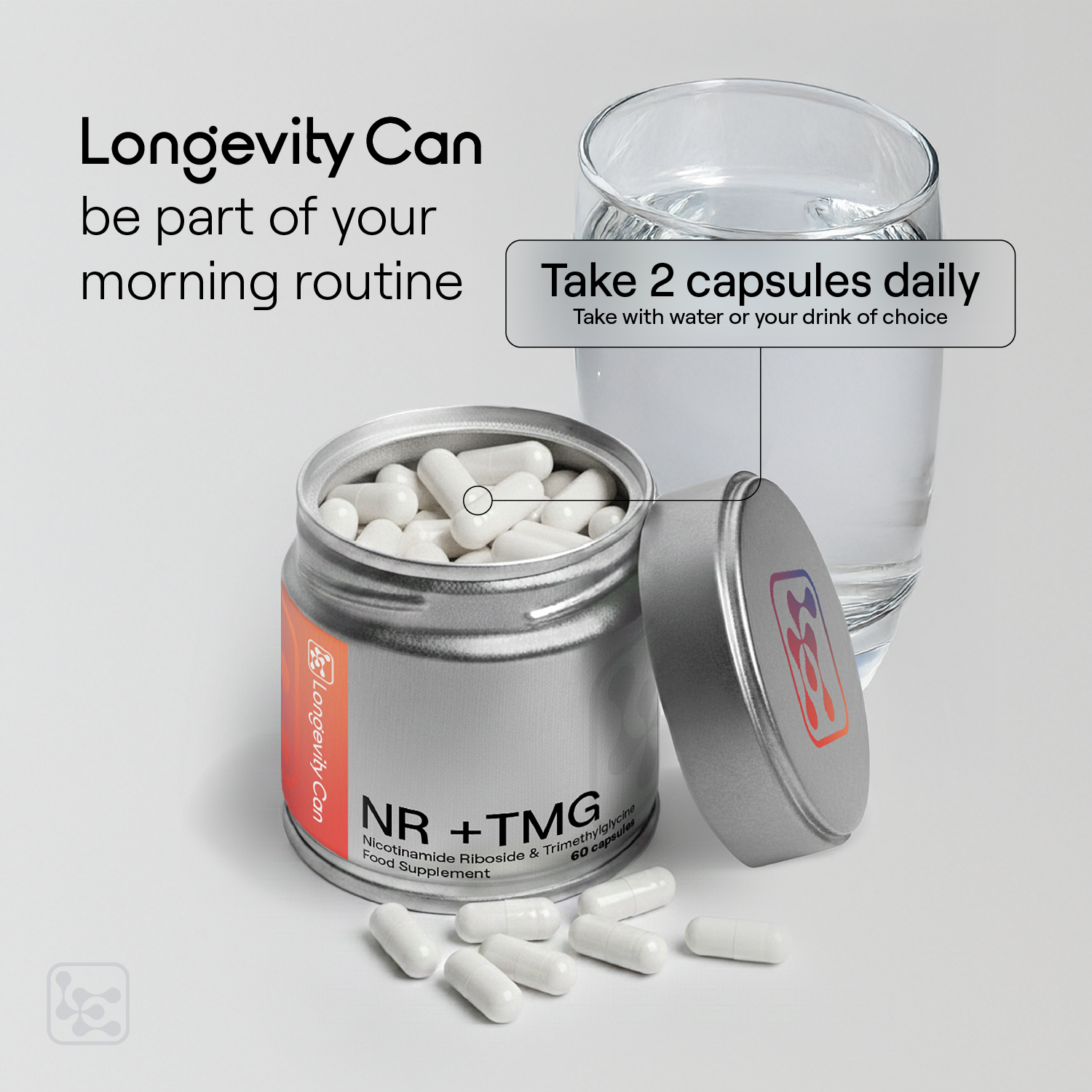 NR + TMG capsules
